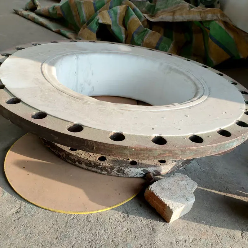 Глухие фланцы стальные с футеровкой PTFE