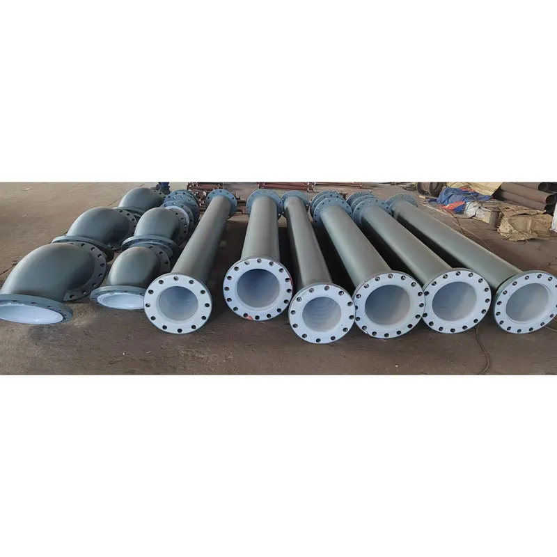 Отводы стальные с футеровкой HDPE