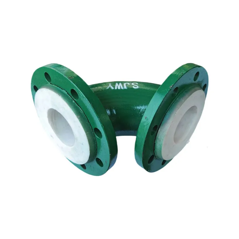 Отводы стальные с футеровкой PTFE 90°