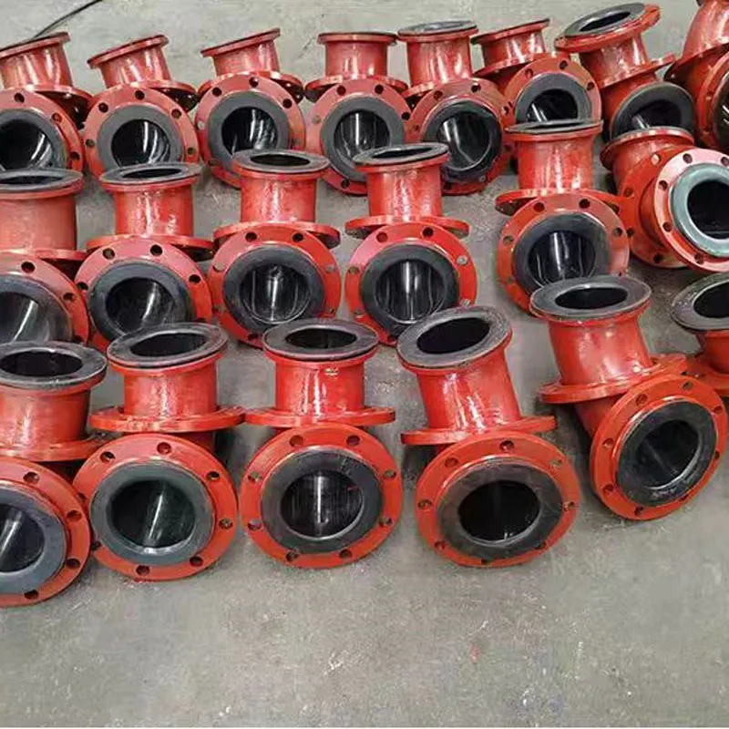 Отводы стальные с футеровкой UHMWPE