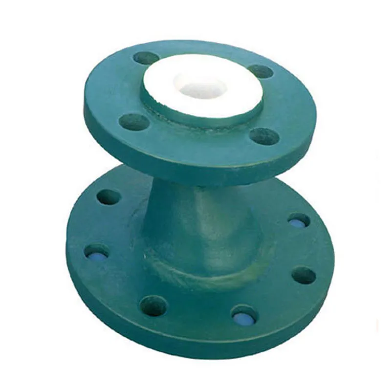 Переходники стальные с футеровкой PTFE