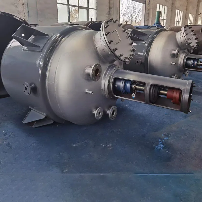 Реакторы стальные с футеровкой PTFE