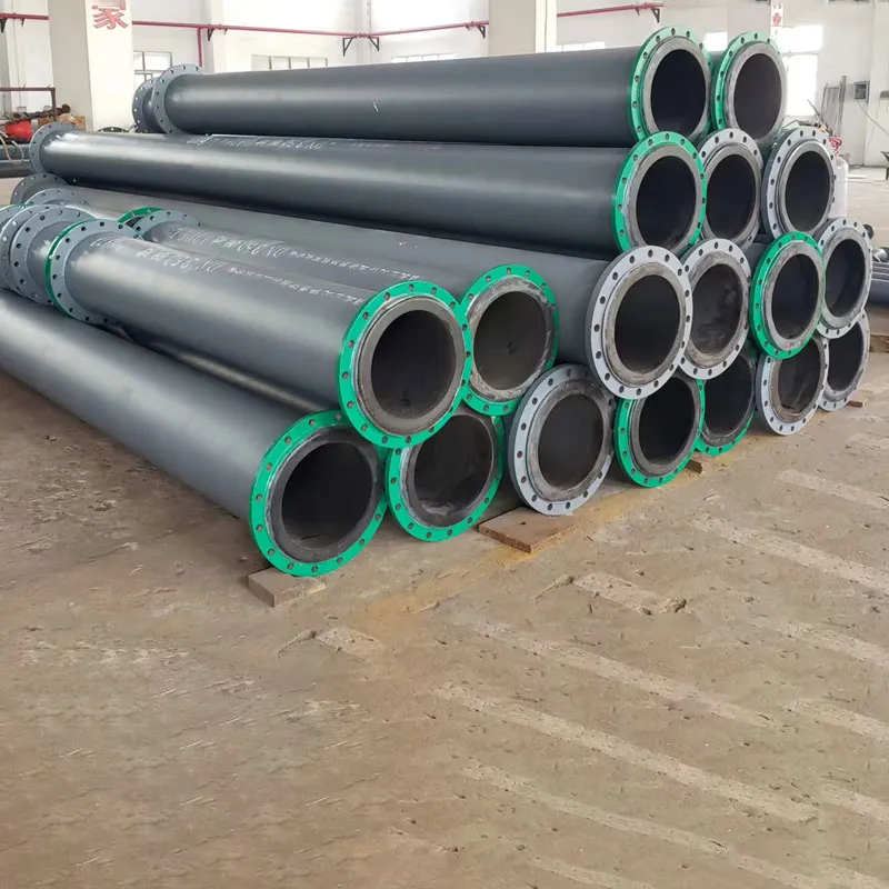 Трубы стальные с футеровкой HDPE
