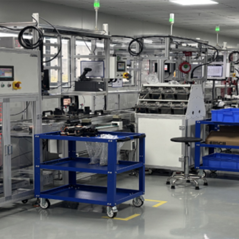 На полной скорости по трассе новой энергии! Три интеллектуальные производственные линии ООО Цзянсу Бово Автомотив Электроникс Систем работают в полную силу, обеспечивая максимальную мощность