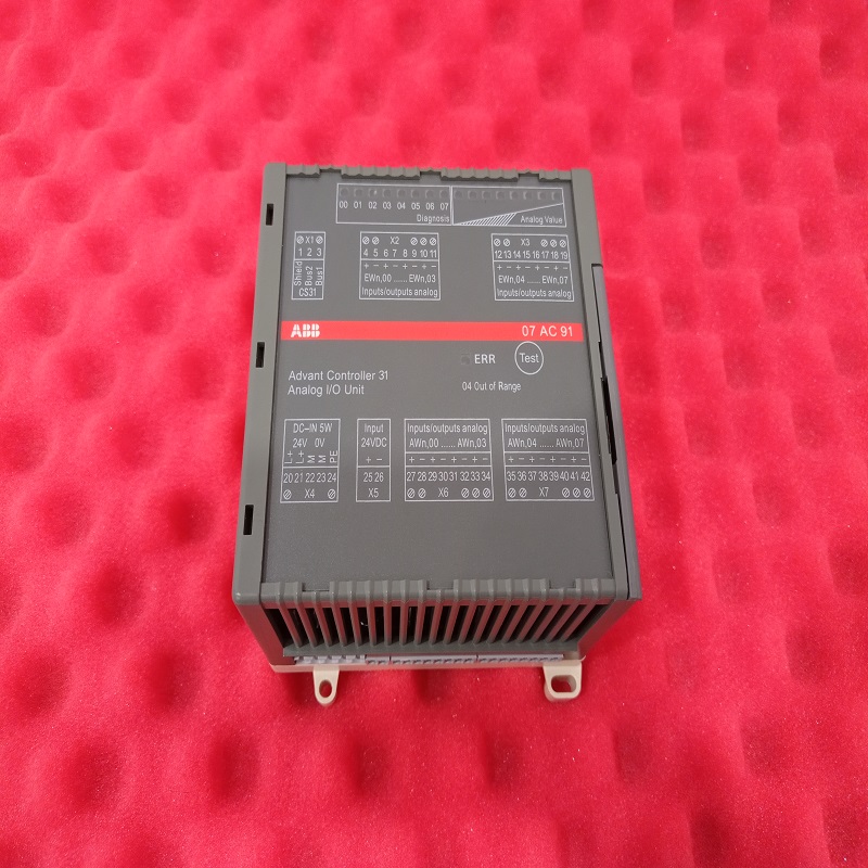 Аналоговый модуль ввода-вывода ABB 07AC91 GJR5252300R3101