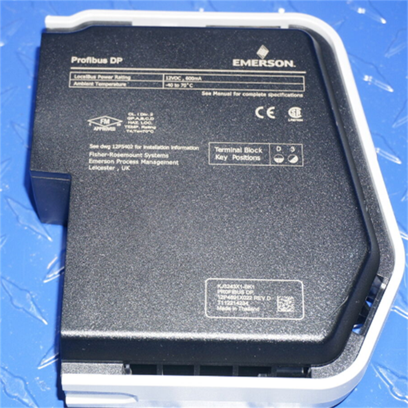 EMERSON KJ3243X1-BK1 12P4691X032 ИНТЕРФЕЙС PROFIBUS-DP