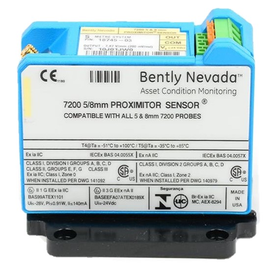 BENTLY NEVADA 18745-03-BR 5 mm and 8 mm Proximitor sensor