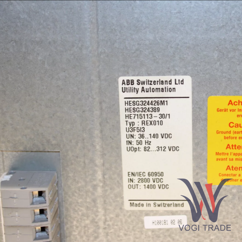 ABB REX010 1MRK000811-AA