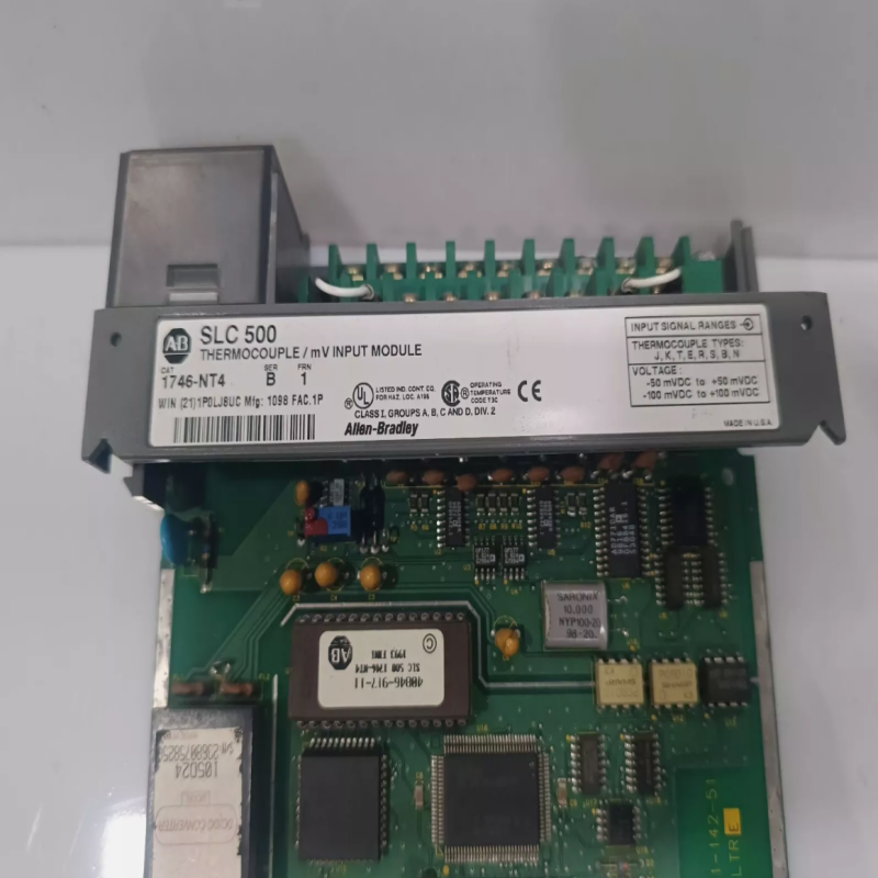 Allen-Bradley 1746-NT4 SLC 500 для термопар/мВ, 4 точки