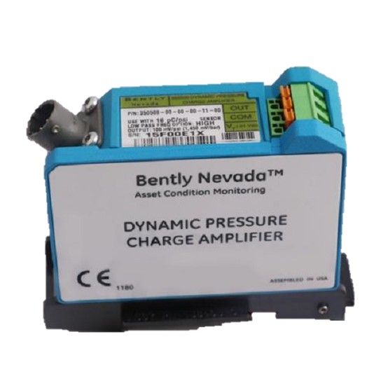 BENTLY NEVADA 350500-00-00-00-11-01 Dynamic Pressure Charge Amplifier