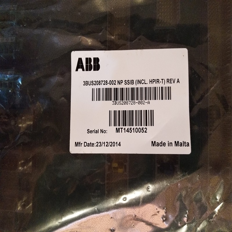 АBB 3BUS208728-002 Модуль