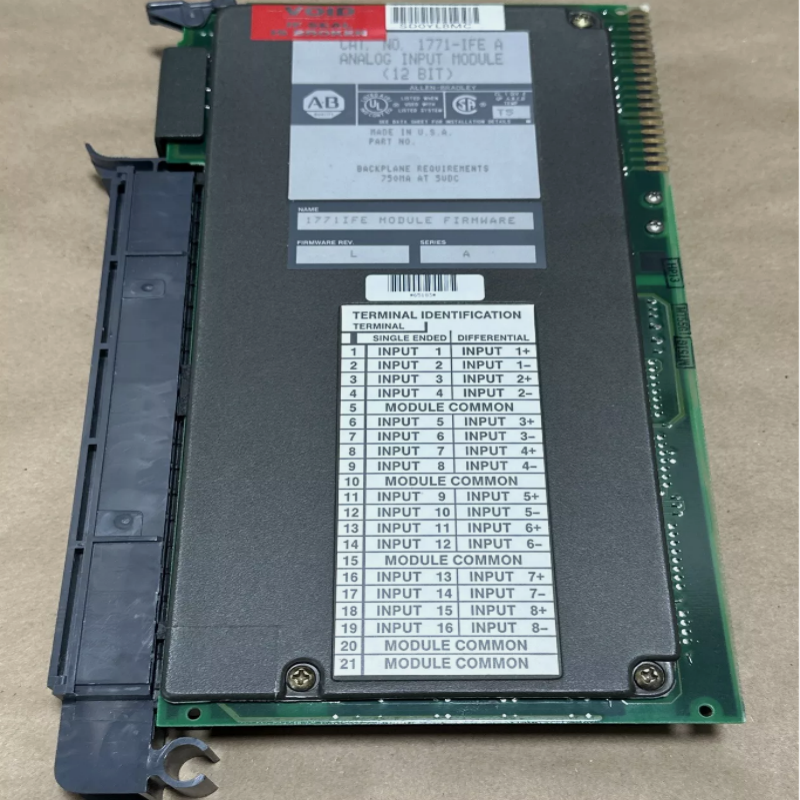 Allen-Bradley 1771-IFE ISA PLC5, который совместим для установки с любым шасси ввода-вывода 1771.