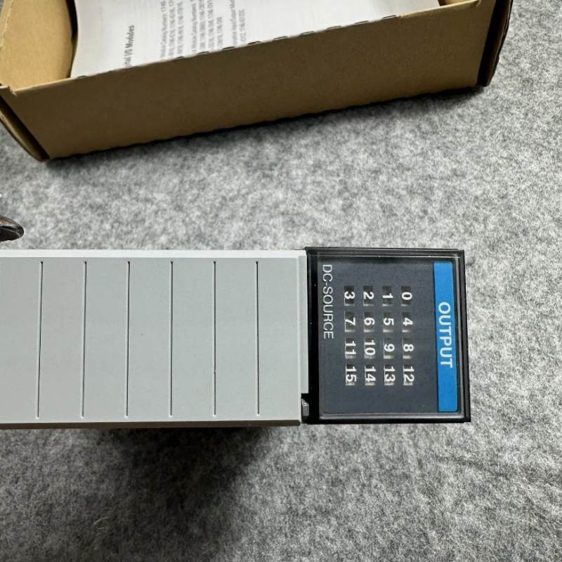 Allen-Bradley 1746-OB16 — это дискретный выходной модуль постоянного тока SLC500.