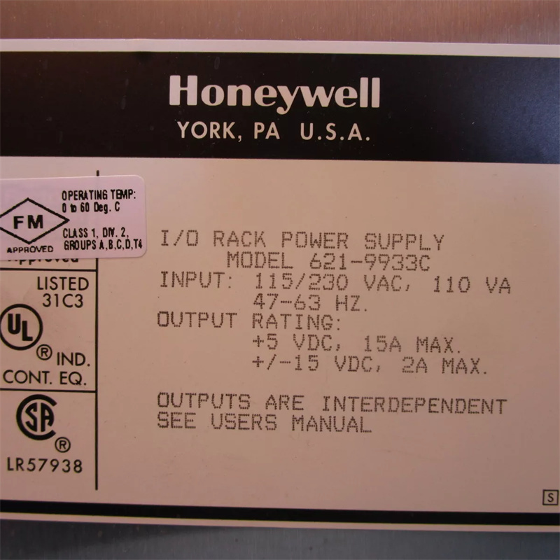 HONEYWELL 621-9933C