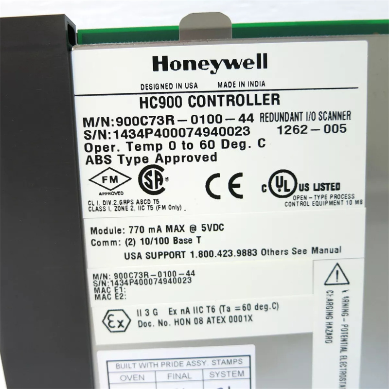 HONEYWELL 900C73R-0100-44