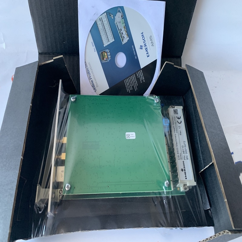 EMERSON A6110 Двухканальный монитор вибрации вала