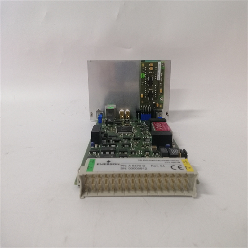 EMERSON A6370D Монитор защиты от превышения скорости