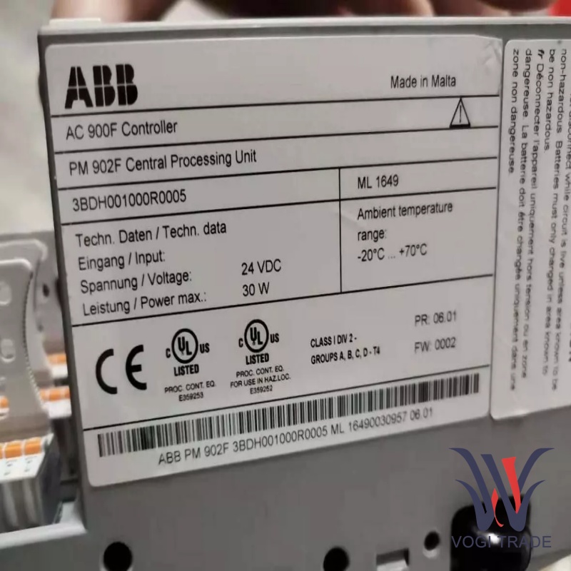 ABB PM902F 3BDH001000R0001
