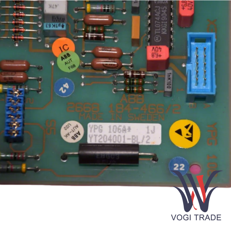ABB YPG106A YT204001-BL Цифровая плата ввода скорости