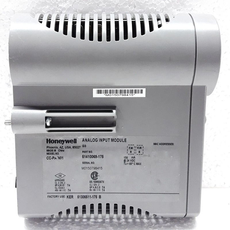 Модуль аналогового ввода Honeywell CC-PAIN01