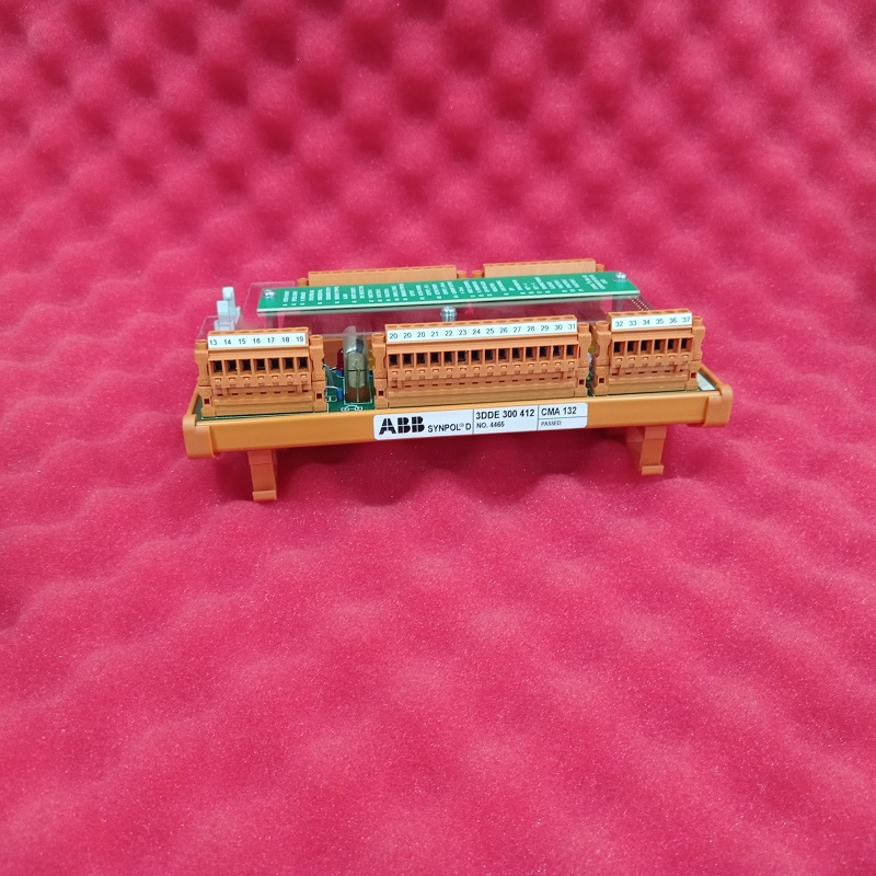 Клеммная колодка реле генератора ABB CMA132 3DDE300412