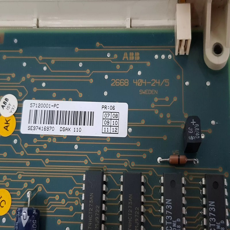 ABB DSAX110 57120001-PC Аналоговая плата ввода/вывода