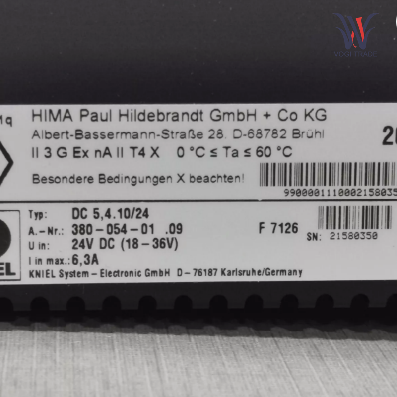 HIMA F7126  Модуль питания