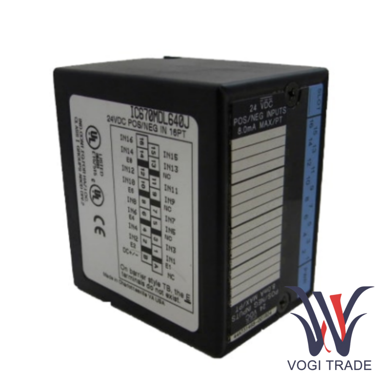 GE IC670MDL640 Модуль дискретного ввода полевого управления