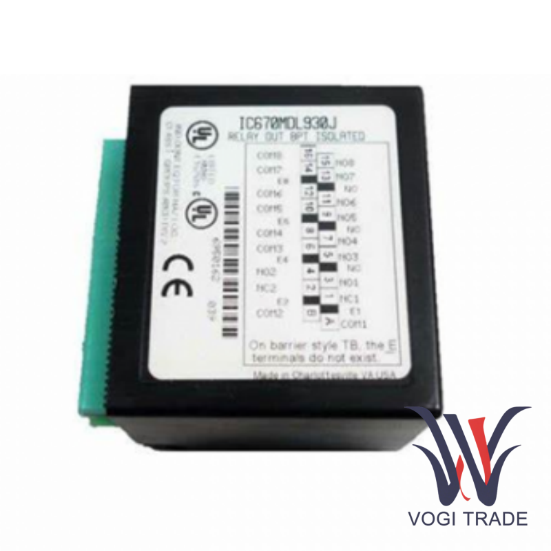 GE IC670MDL930 Модуль выходного реле управления полем