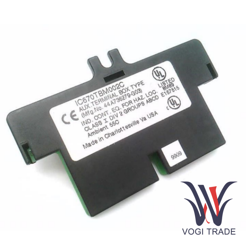 GE IC670TBM002 Вспомогательная клеммная колодка управления полем