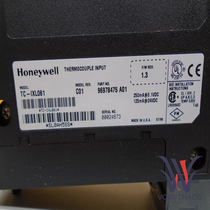 HONEYWELL TC-IXL061 96978475 A01