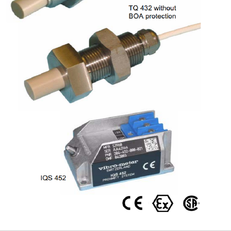 VIBRO-METER IQS452 204-452-000-221 Датчик приближения