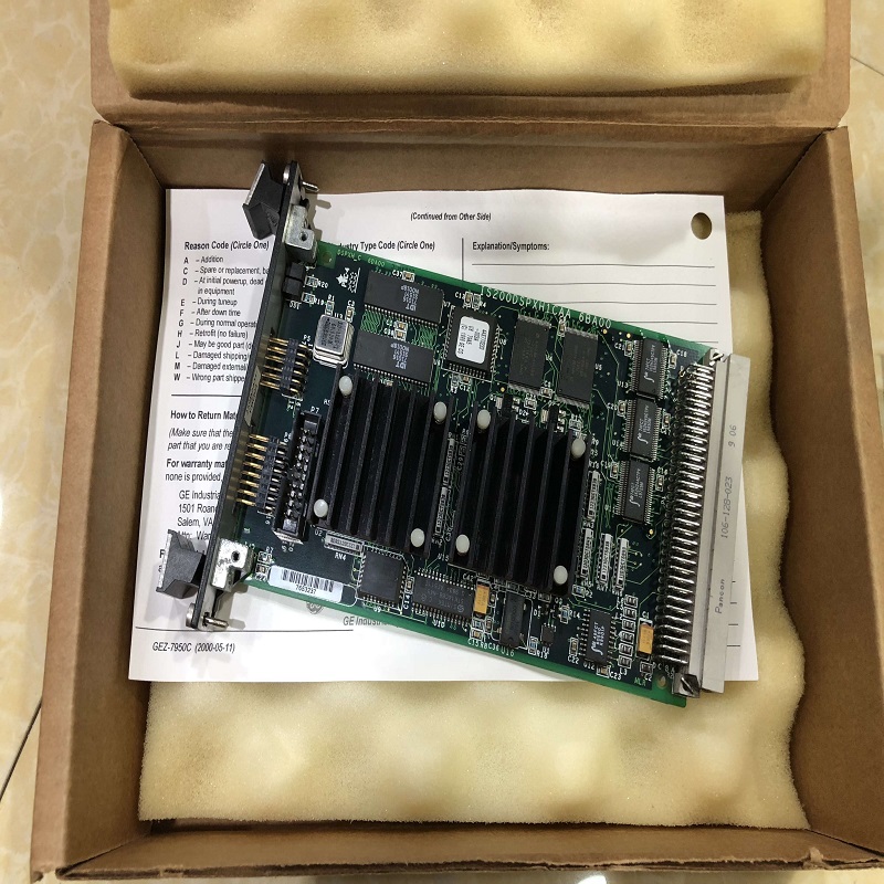 Плата управления цифровым сигнальным процессором GE IS200DSPXH1CAA