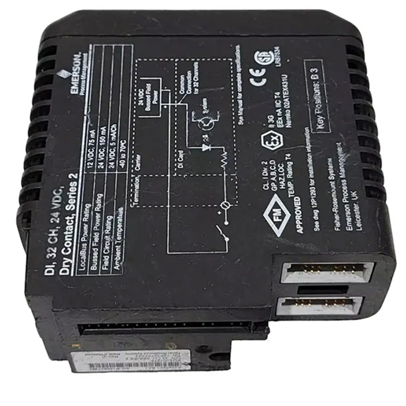 EMERSON KC3020X1-BA2 Плата цифрового выхода DeltaV High-Side Plus на 32 канала, 24 В пост. тока