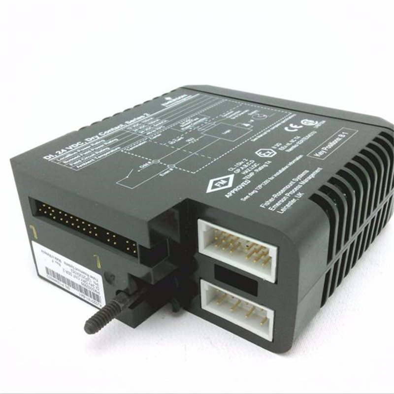 EMERSON KJ3201X1-BA1 8-канальный цифровой входной модуль с сухими контактами 24 В постоянного тока