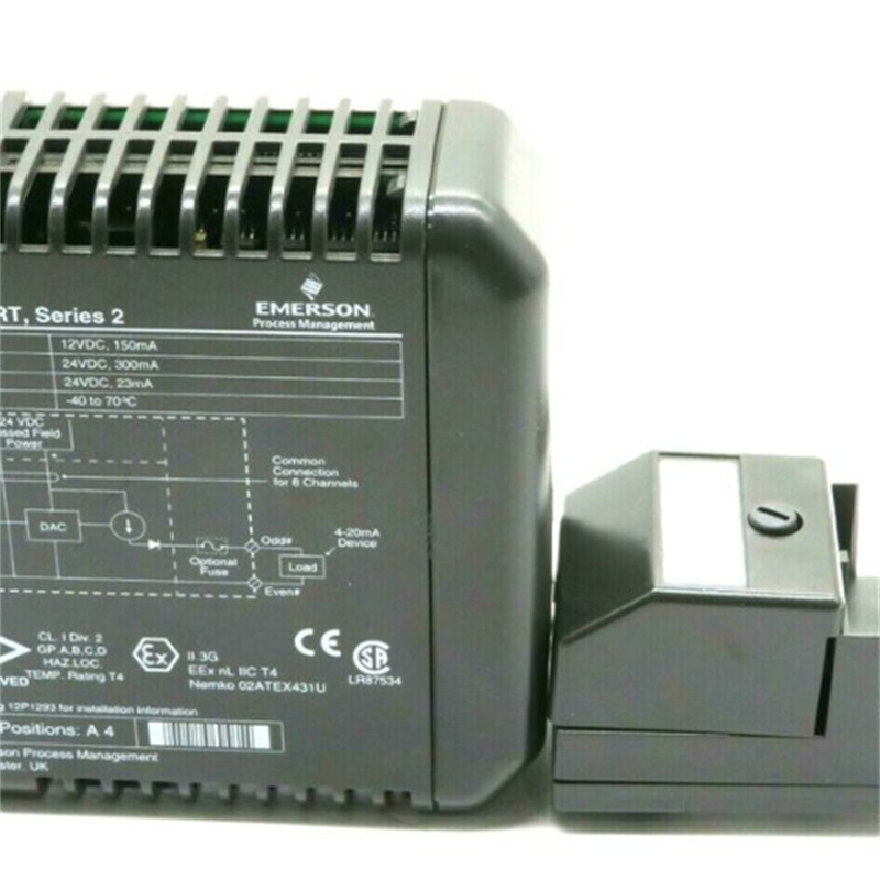EMERSON KJ3221X1-BA1 Модуль аналогового вывода Delta V