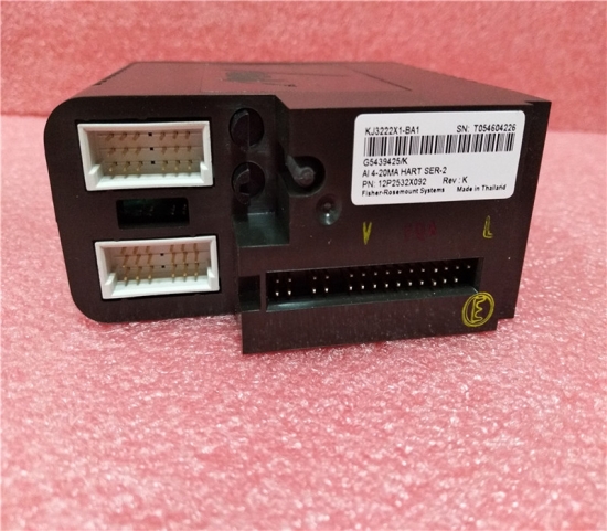 EMERSON KJ3221X1-BA1 Аналоговый выходной модуль Delta V Rev G