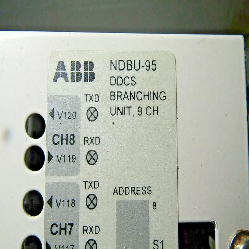 ABB NDBU-95 DDCS блок разветвления, 9 каналов