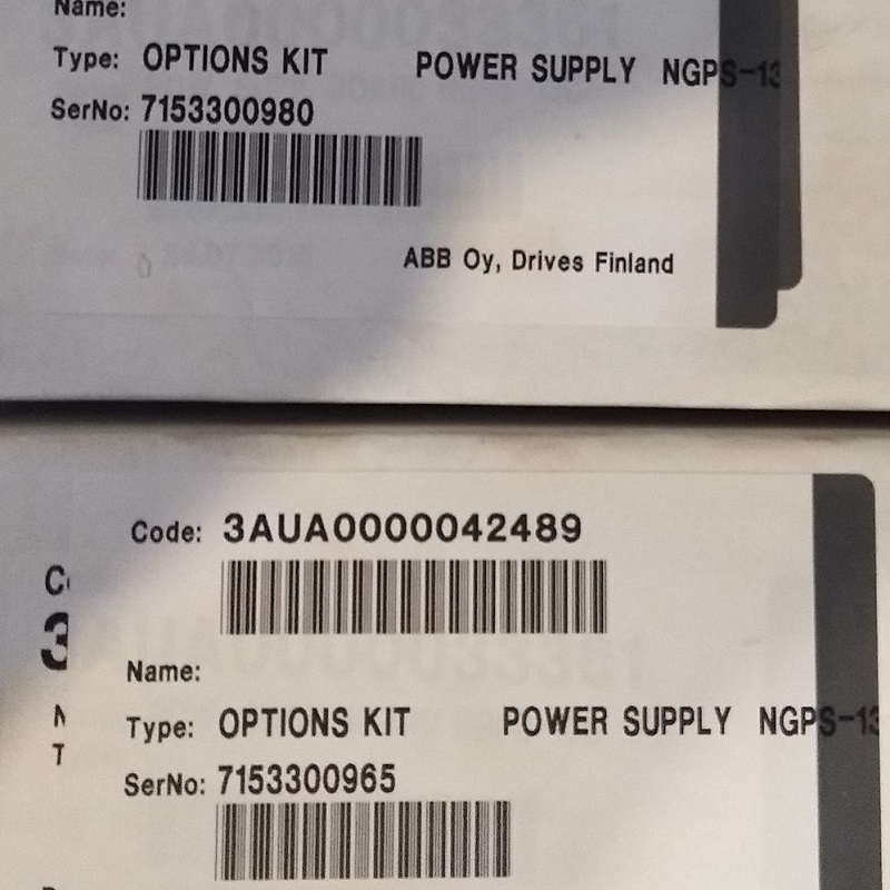 ABB NGPS-13C 3AUA0000042489 Комплект опций Блок питания