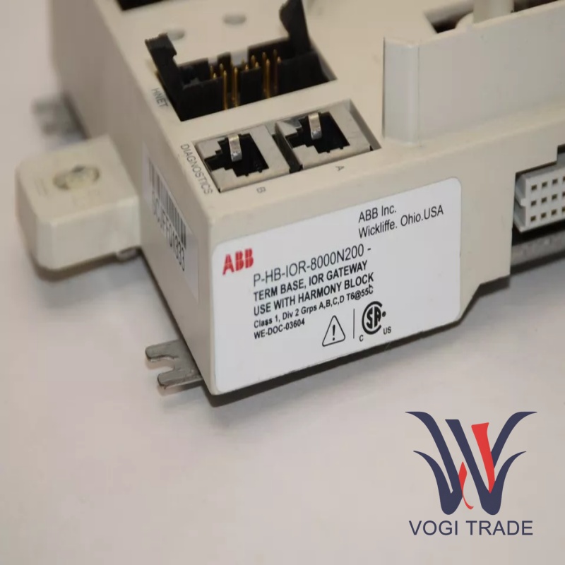ABB P-HB-IOR-8000N200 IOR Gateway Harmony Block Terminal Base Unit