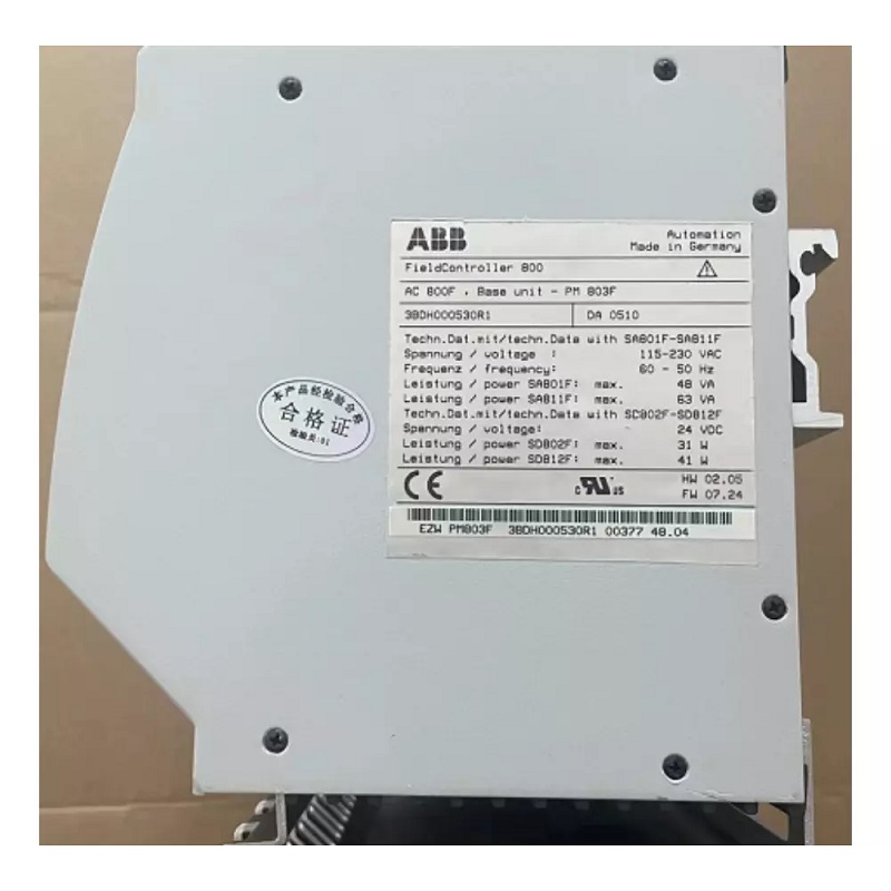 ABB PM803F 3BDH000530R1 16 МБ Базовый блок