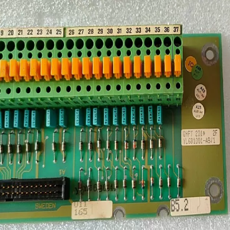 ABB QHFT 201 YL681001-AB ПЛАТА ТЕРМИНАЛИЗАЦИИ ТАХОМЕТРА
