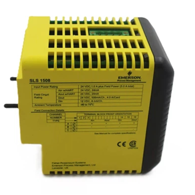 EMERSON SLS1508 KJ2201X1-BA1 Интеллектуальный логический решатель DeltaV SIS