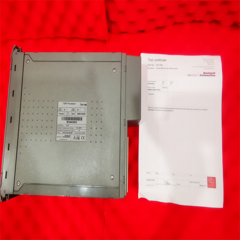 ICS Triplex T8110B Trusted TMR-процессор