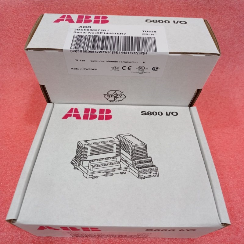 ABB TU838 3BSE008572R1 Модульный расширенный модуль оконечной нагрузки