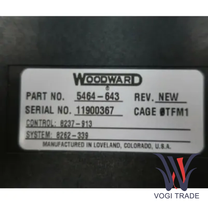 WOODWARD 5464-643 Модуль дискретного ввода