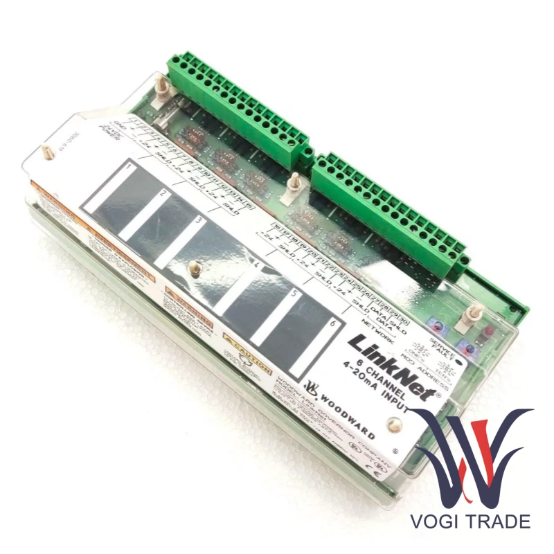 WOODWARD 9905-969 Linknet 6-канальный аналоговый входной модуль (4-20 мА)