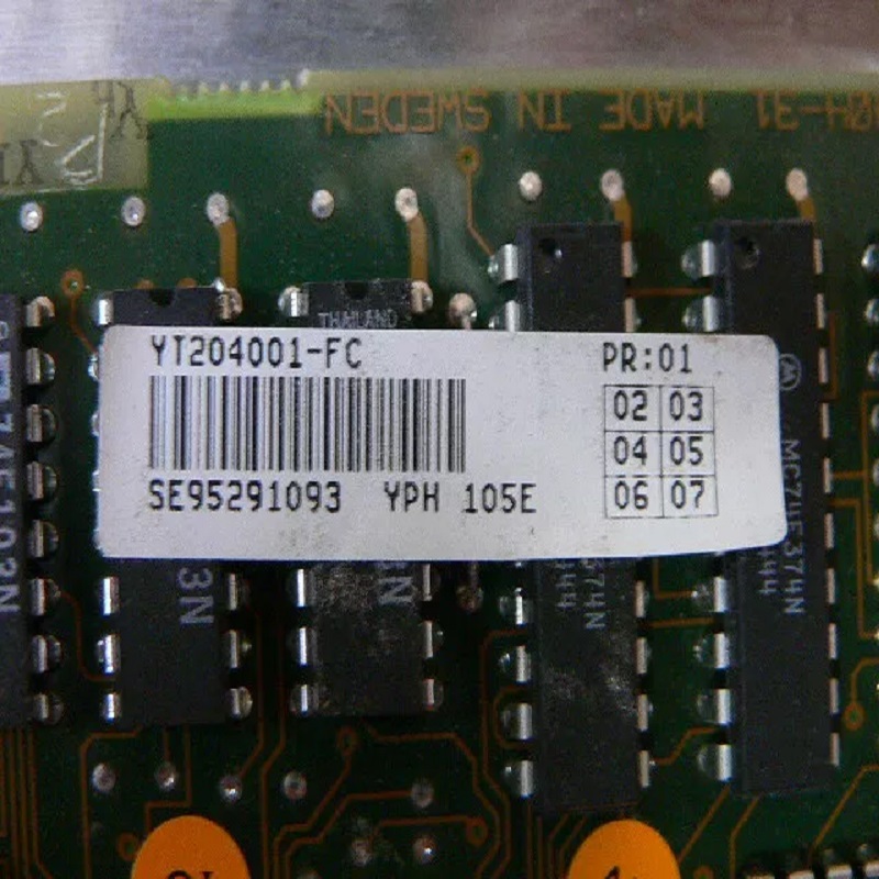 ЦИФРОВАЯ ПЛАТА ВВОДА СКОРОСТИ ABB YPH105E YT204001-FC