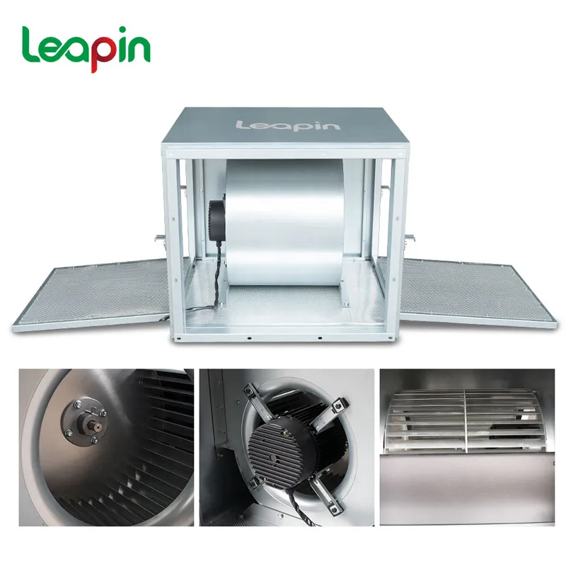 Бесшумный прямоточный вентилятор с EC-двигателем серии CDC-E