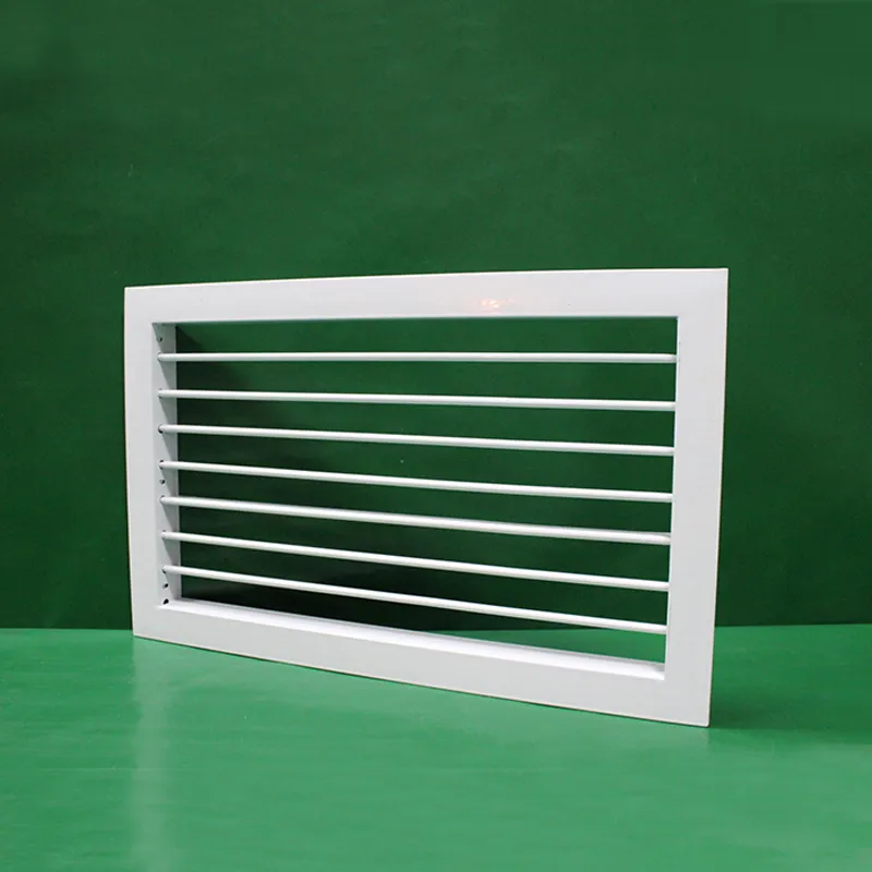 Воздухораспределитель с однорядными регулируемыми жалюзи